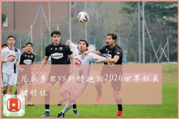厄瓜多尔vs科特迪瓦2026世界杯关键对位