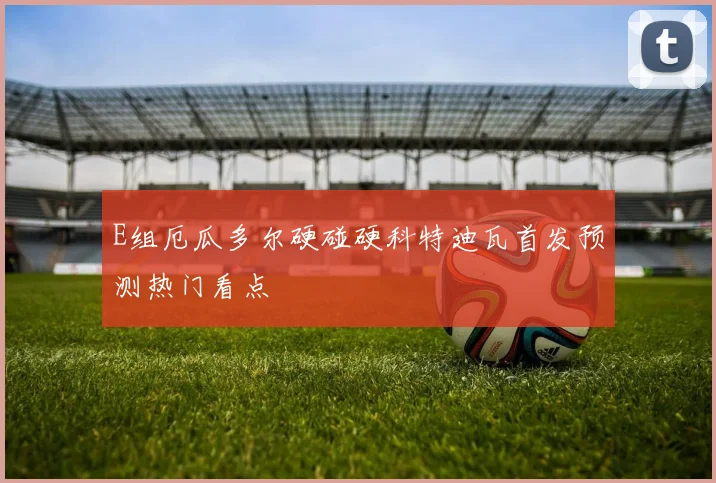 E组厄瓜多尔硬碰硬科特迪瓦首发预测热门看点